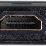 Переходник HDMI (f) - DVI-D (m), GOLD [adapter dvi-hdmi]