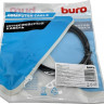Кабель Buro USB Type-C (m) (прямой) - DisplayPort (m) (прямой), GOLD , круглое, 1.5м, черный [bu-typec-dp-1.5m]