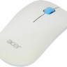 Мышь Acer OMR205, оптическая, беспроводная, USB, белый и голубой [zl.mceee.02h]
