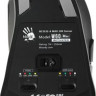 Мышь A4TECH Bloody W60 Max Gun, игровая, оптическая, проводная, USB, серый и черный