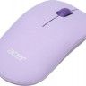 Мышь Acer OMR205, оптическая, беспроводная, USB, фиолетовый [zl.mceee.02k]
