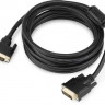 Кабель DVI Buro DVI-D (m) - DVI-D (m), GOLD , ферритовый фильтр , 3м, черный [bhp ret dvi30]