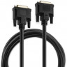 Кабель DVI Buro DVI-D (m) - DVI-D (m), GOLD , ферритовый фильтр , 3м, черный [bhp ret dvi30]