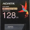 Флешка USB (Type-C) A-Data UE800 128ГБ, USB3.2, серебристый [aeli-ue800-128g-csg]