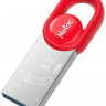 Флешка USB NETAC UM2 128ГБ, USB3.2, серебристый и красный [nt03um2n-128g-32re]