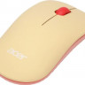 Мышь Acer OMR205, оптическая, беспроводная, USB, розовый и бежевый [zl.mceee.02l]