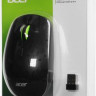 Мышь Acer OMR307, оптическая, беспроводная, USB, черный [zl.mcecc.022]