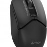 Мышь A4TECH Fstyler FG12S, оптическая, беспроводная, USB, черный [fg12s black]