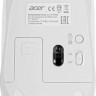 Мышь Acer OMR308, оптическая, беспроводная, USB, белый [zl.mcecc.023]