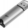 Флешка USB Silicon Power Marvel M02 128ГБ, USB3.0, серебристый [sp128gbuf3m02v1s]