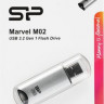 Флешка USB Silicon Power Marvel M02 128ГБ, USB3.0, серебристый [sp128gbuf3m02v1s]