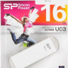 Флешка USB Silicon Power Ultima U03 16ГБ, USB2.0, белый [sp016gbuf2u03v1w]