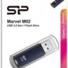 Флешка USB Silicon Power Marvel M02 64ГБ, USB3.0, синий [sp064gbuf3m02v1b]