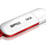 Флешка USB Silicon Power LuxMini 320 16ГБ, USB2.0, белый [sp016gbuf2320v1w]