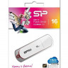 Флешка USB Silicon Power LuxMini 320 16ГБ, USB2.0, белый [sp016gbuf2320v1w]