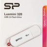 Флешка USB Silicon Power LuxMini 320 16ГБ, USB2.0, белый [sp016gbuf2320v1w]