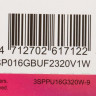 Флешка USB Silicon Power LuxMini 320 16ГБ, USB2.0, белый [sp016gbuf2320v1w]