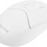 Мышь A4TECH Fstyler FB12, оптическая, беспроводная, USB, белый [fb12 white]