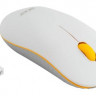 Мышь Acer OMR200, оптическая, беспроводная, USB, желтый [zl.mceee.020]