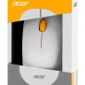 Мышь Acer OMR200, оптическая, беспроводная, USB, желтый [zl.mceee.020]