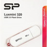 Флешка USB Silicon Power LuxMini 320 64ГБ, USB2.0, белый [sp064gbuf2320v1w]