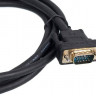 Кабель 1.1v, DisplayPort (m) - VGA (m), GOLD , 2м, черный