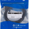 Кабель 1.1v, DisplayPort (m) - VGA (m), GOLD , 2м, черный