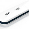 Флешка USB Silicon Power Blaze B32 128ГБ, USB3.2, белый и синий [sp128gbuf3b32v1w]