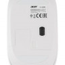 Мышь Acer OMR138, оптическая, беспроводная, USB, белый [zl.mceee.01l]