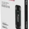 Внешний диск SSD Transcend TS2TESD310C, 2ТБ, серый