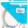 Кабель USB2.0 Buro USB2.0-AM/BM-3-TRANS, USB A(m) - USB B(m), 3м, прозрачный