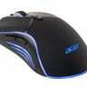 Мышь Acer OMW144, игровая, оптическая, проводная, USB, черный [zl.mceee.014]