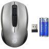 Мышь Oklick 475MW, оптическая, беспроводная, USB, черный и серый [945829]