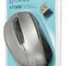 Мышь Oklick 475MW, оптическая, беспроводная, USB, черный и серый [945829]