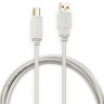 Кабель USB2.0 Buro USB A(m) - USB B(m), ферритовый фильтр , 5м [usb2.0-am/bm-5m-mg]