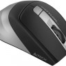 Мышь A4TECH Fstyler FG35S, оптическая, беспроводная, USB, серый и черный [fg35s usb grey]