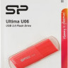 Флешка USB Silicon Power Ultima U06 16ГБ, USB2.0, красный [sp016gbuf2u06v1p]