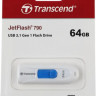 Флешка USB Transcend Jetflash 790 64ГБ, USB3.0, белый [ts64gjf790w]