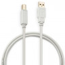 Кабель USB2.0 Buro USB A(m) - USB B(m), 1.8м, серый [usb2.0-am/bm]