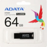 Флешка USB A-Data UV250 64ГБ, USB2.0, серебристый [auv250-64g-rbk]