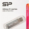 Флешка USB Silicon Power Ultima II-I Series 16ГБ, USB2.0, серебристый [sp016gbuf2m01v1s]