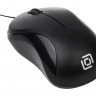 Мышь Oklick 115SR, оптическая, проводная, USB, черный [492888]