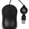 Мышь Oklick 115SR, оптическая, проводная, USB, черный [492888]