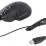 Мышь Acer OMW124, игровая, оптическая, проводная, USB, черный [zl.mceee.00y]