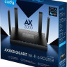 Wi-Fi роутер CUDY WR3000, AX3000, черный