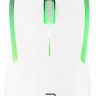 Мышь Oklick 245M, оптическая, проводная, USB, белый [471480]