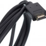 Кабель 1.2v, DisplayPort (m) - HDMI (m), GOLD , 2м, черный