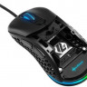 Мышь SHARKOON Light2 200, игровая, оптическая, проводная, USB, черный [light2-200-black]