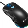 Мышь SHARKOON Light2 200, игровая, оптическая, проводная, USB, черный [light2-200-black]