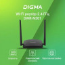 Wi-Fi роутер Digma DWR-N301, N300, черный